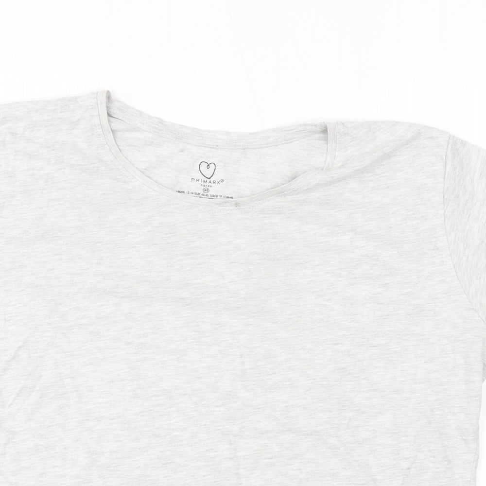 Primark Womens Grey   Basic T-Shirt Size M