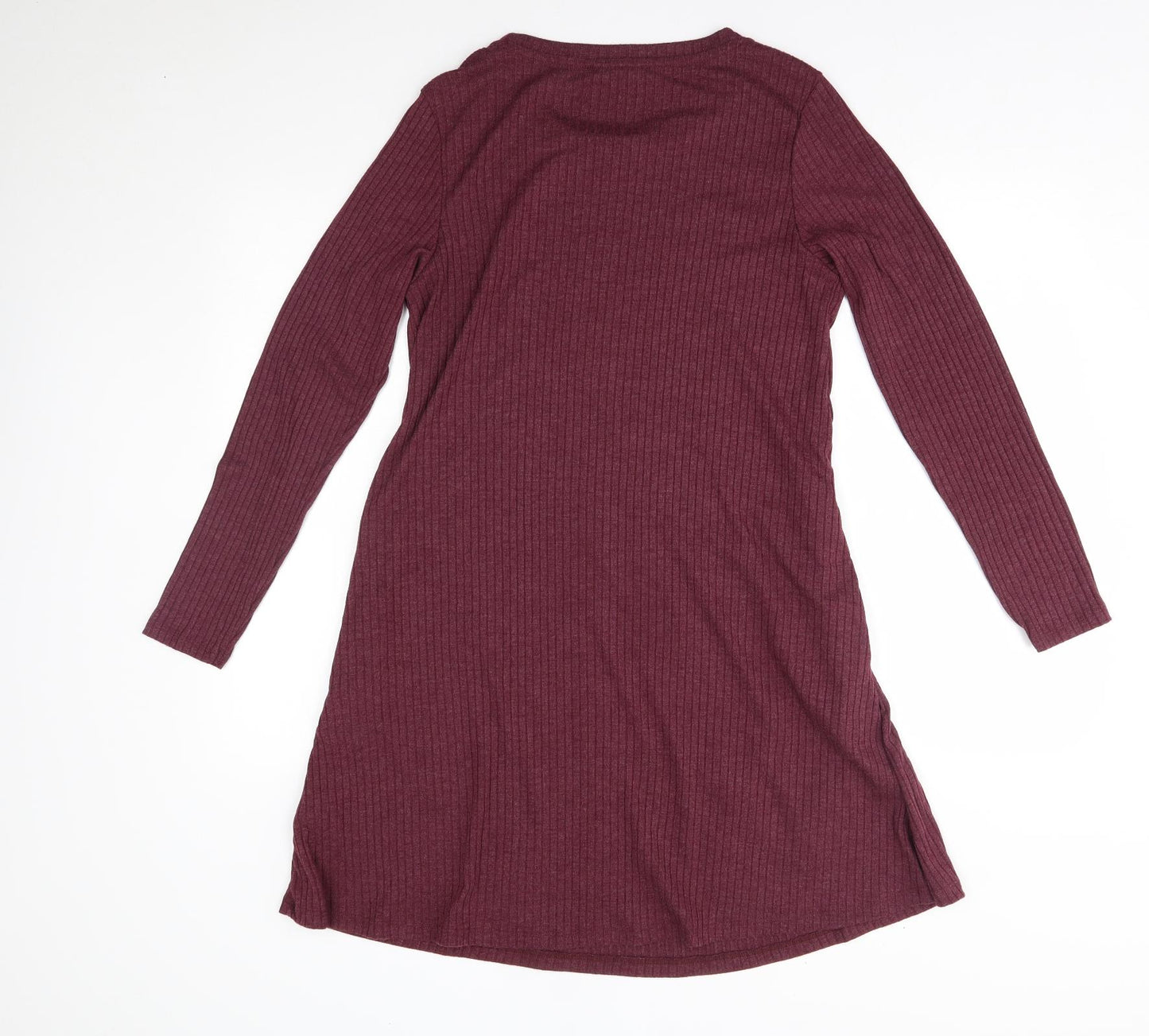 M&S Womens Red   Jumper Dress  Size 14