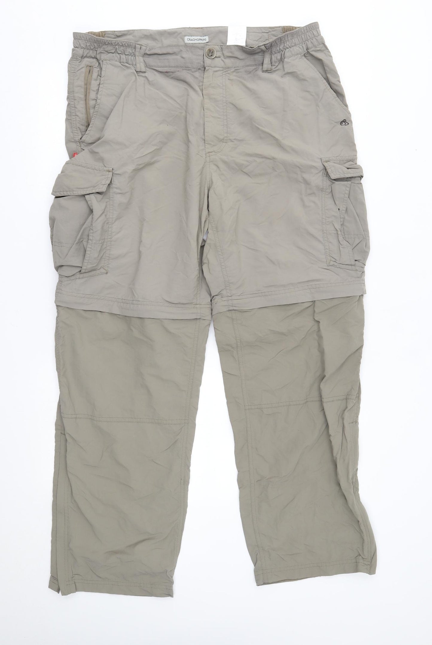 Craghoppers Mens Beige   Cargo Trousers Size 40 L30 in