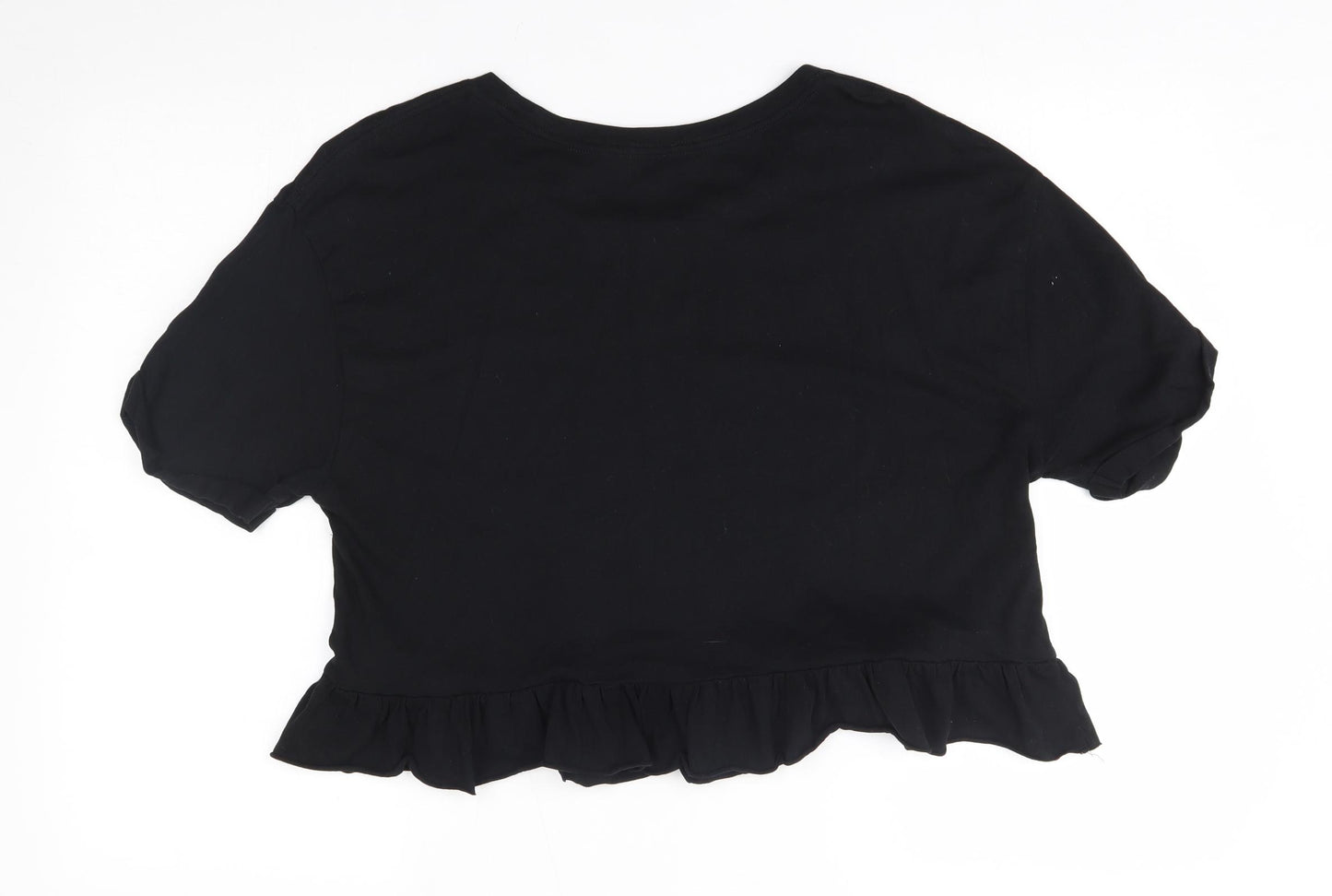 Zara Womens Black   Basic Blouse Size M
