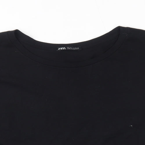 Zara Womens Black   Basic Blouse Size M