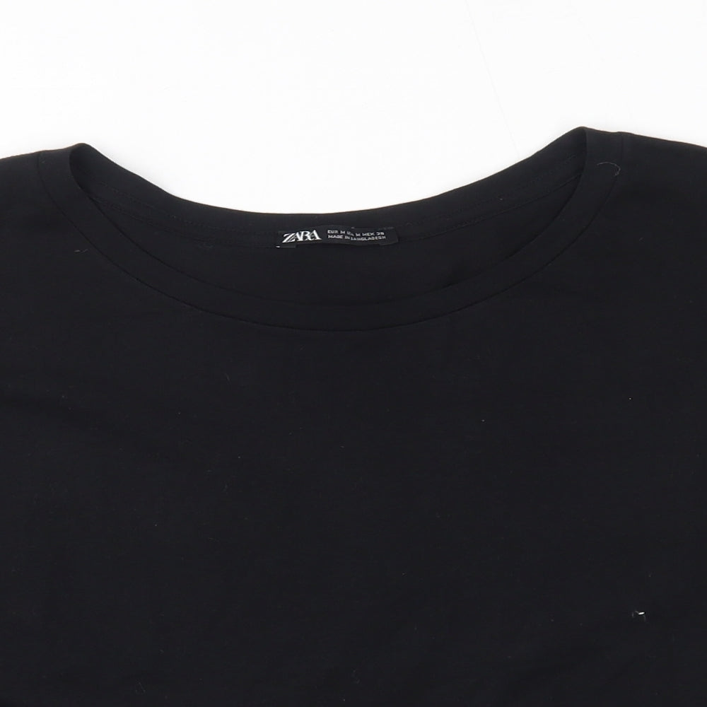 Zara Womens Black   Basic Blouse Size M