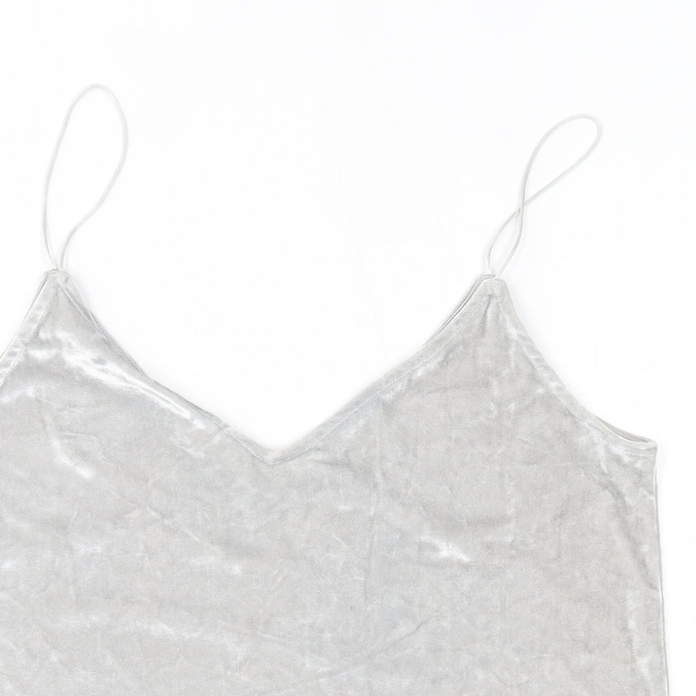 H&M Womens Grey   Camisole Tank Size S