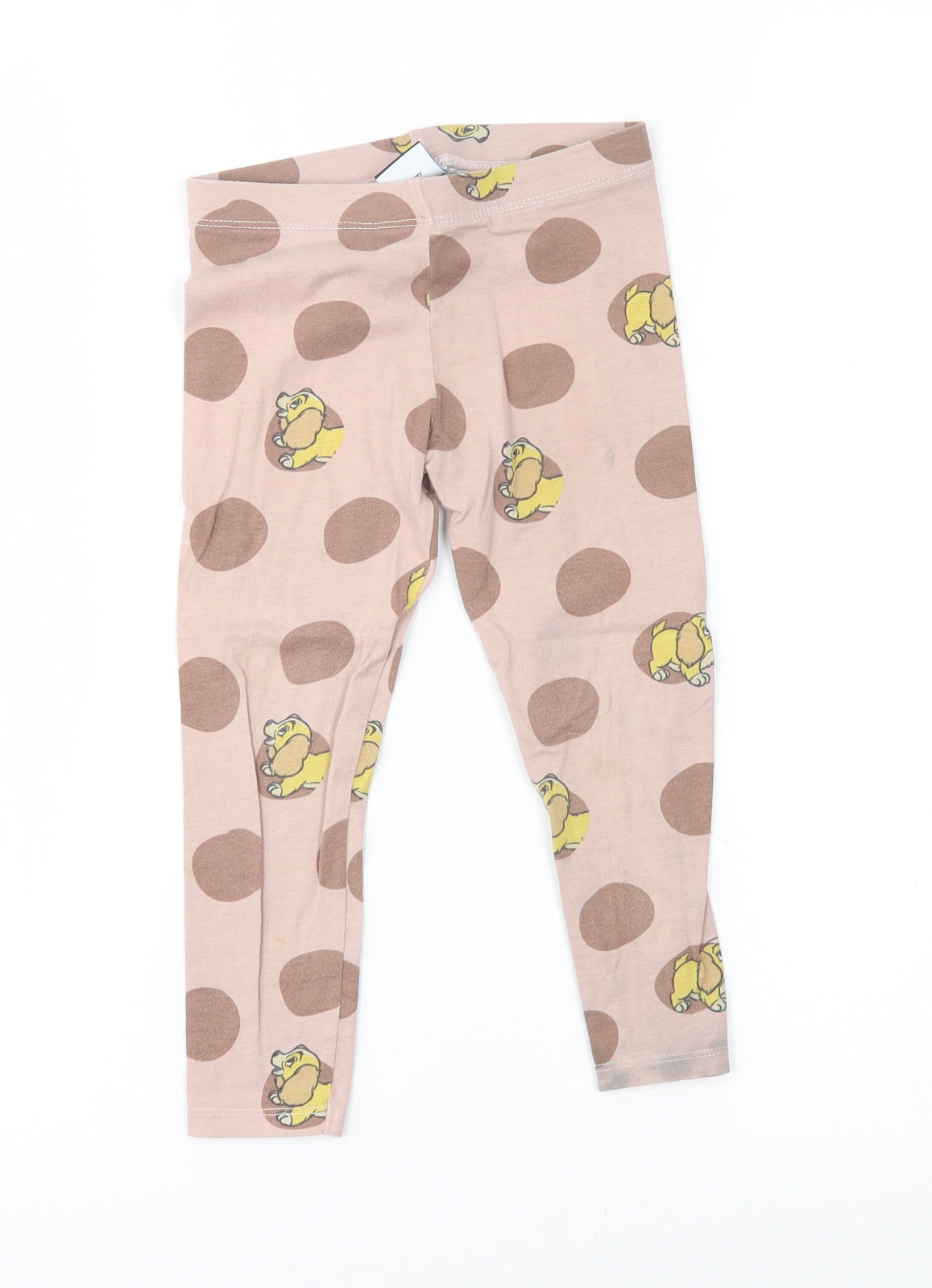 George Girls Brown    Pyjama Pants Size 3-4 Years