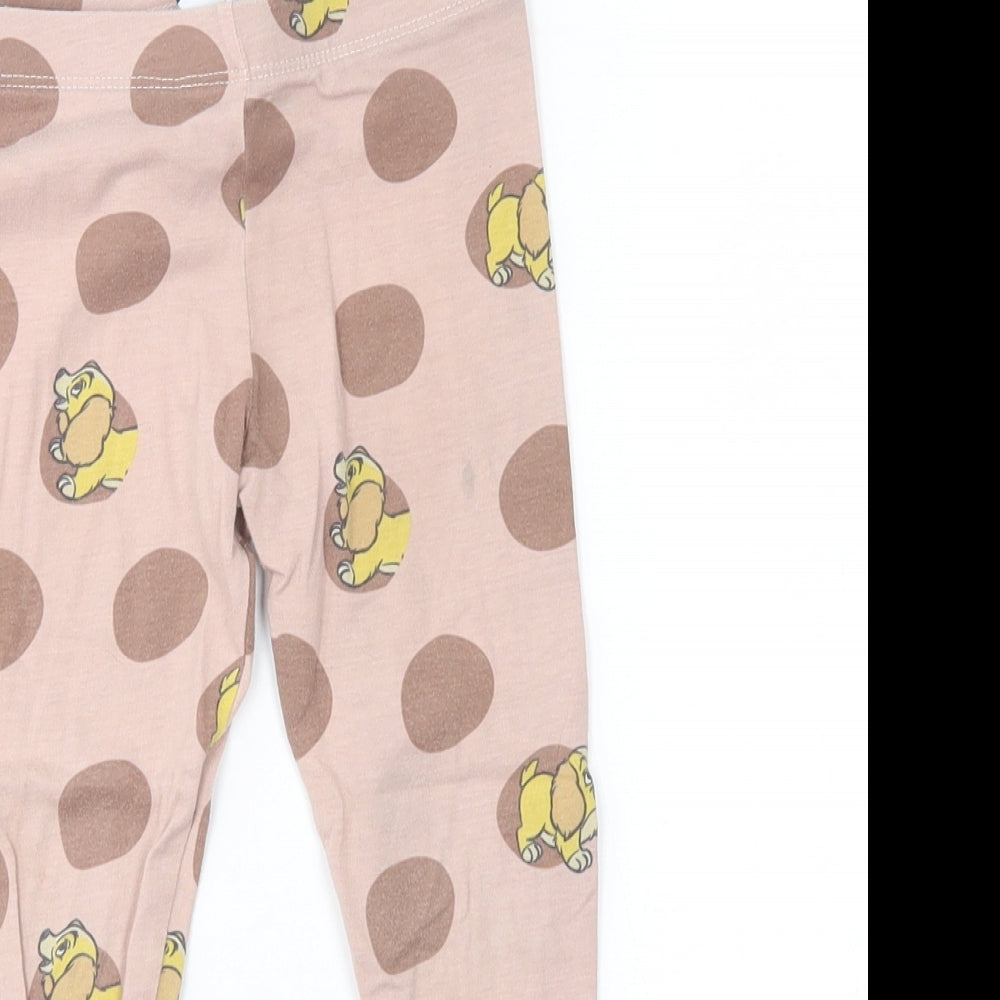 George Girls Brown    Pyjama Pants Size 3-4 Years