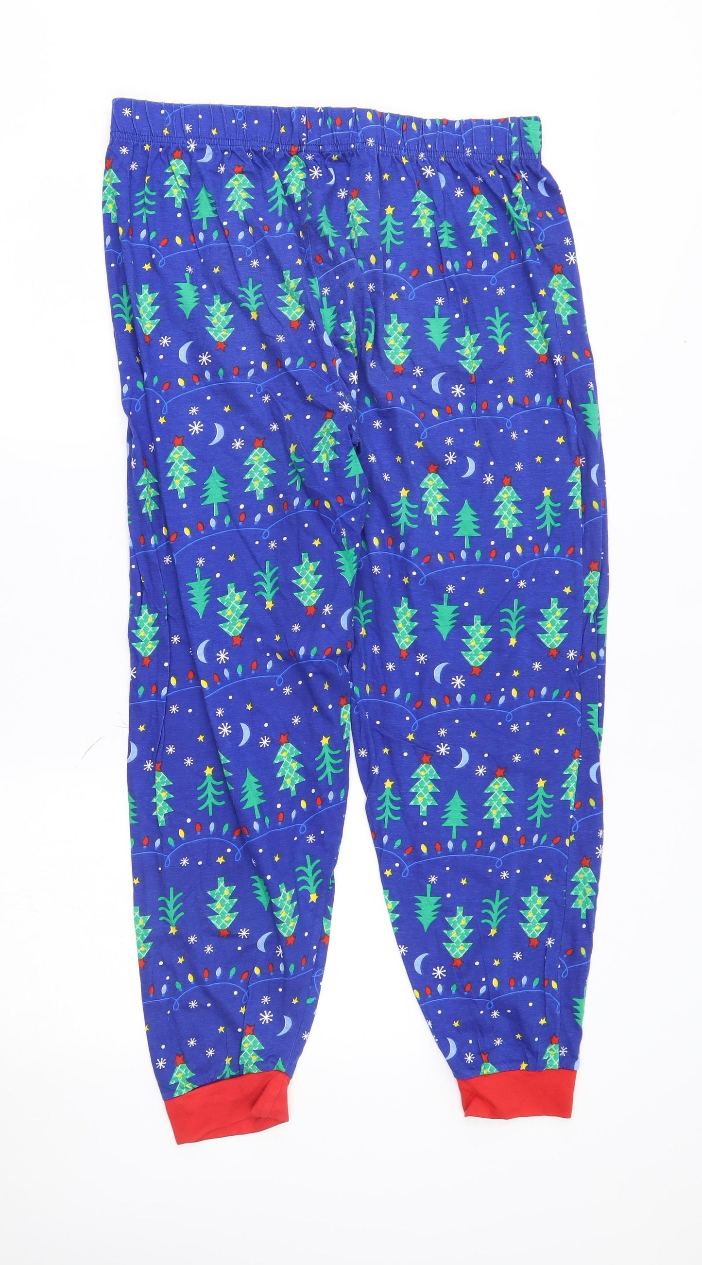 studio retail Womens Blue    Pyjama Pants Size L  - christmas