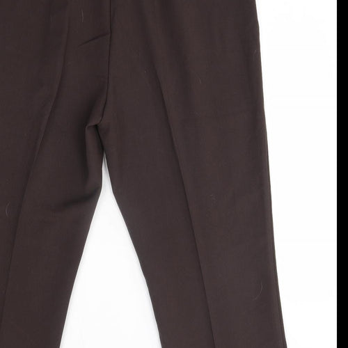 Classic Womens Brown   Trousers  Size 18 L25 in - comfort plus