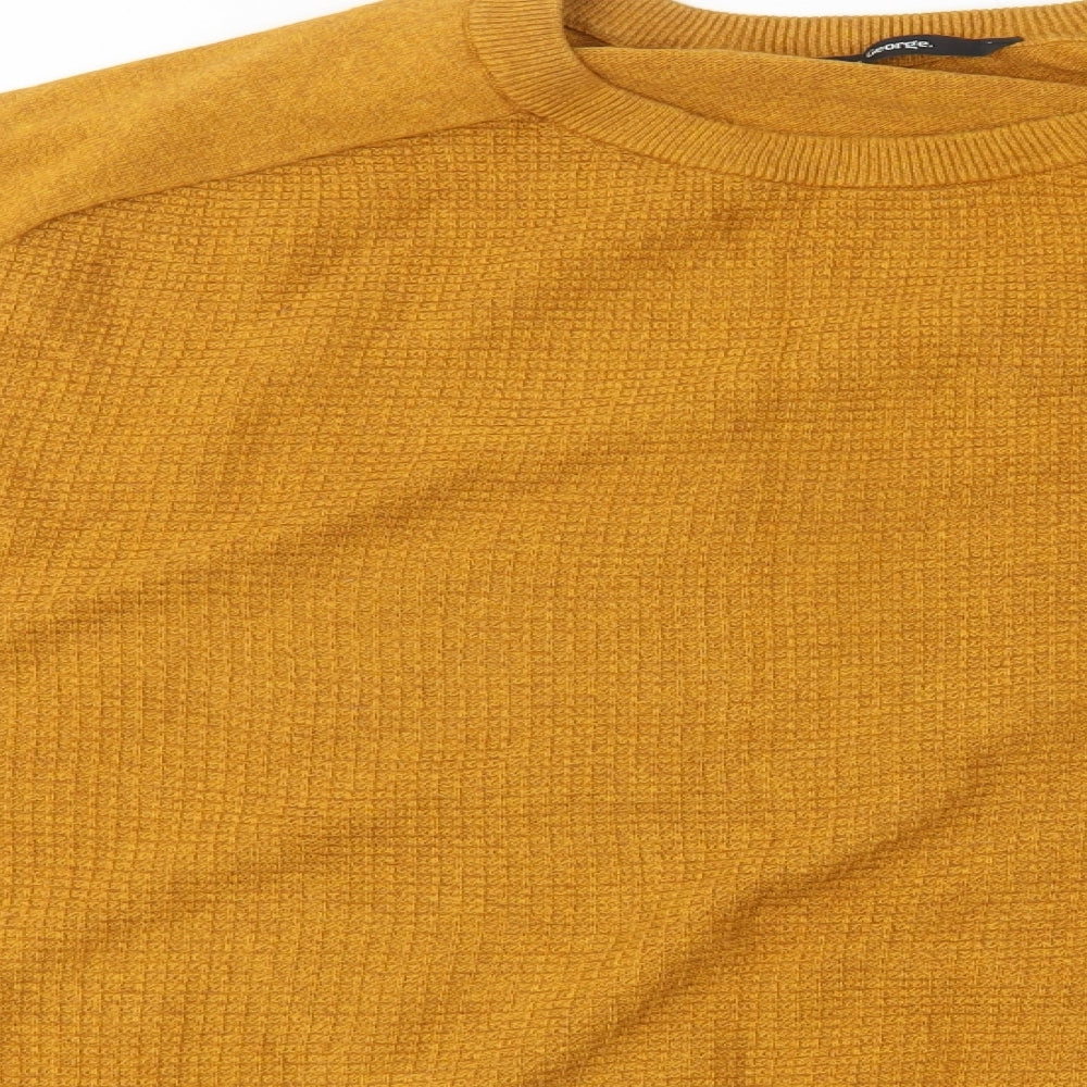 George Mens Gold   Pullover Jumper Size 2XL
