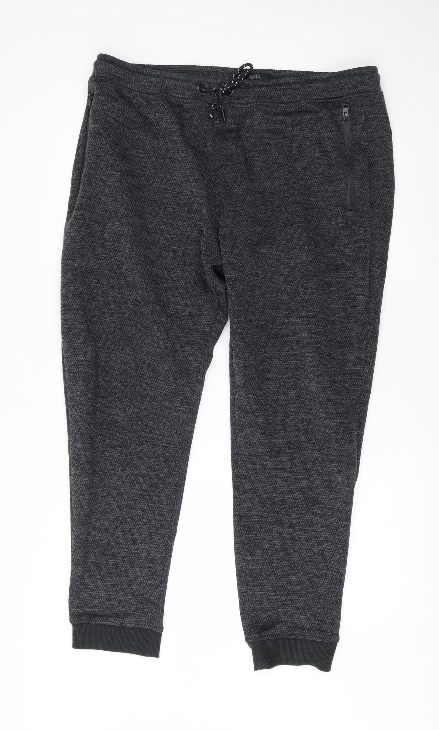 Matalan Mens Grey   Jogger Trousers Size XL L28 in