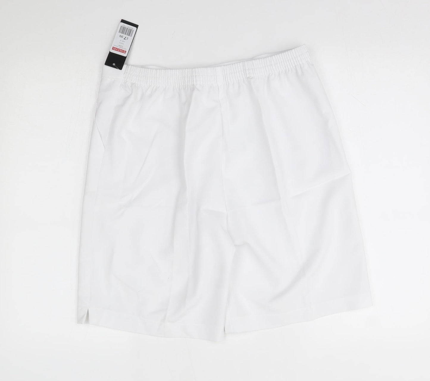 Mia Moda Womens White   Bermuda Shorts Size 18