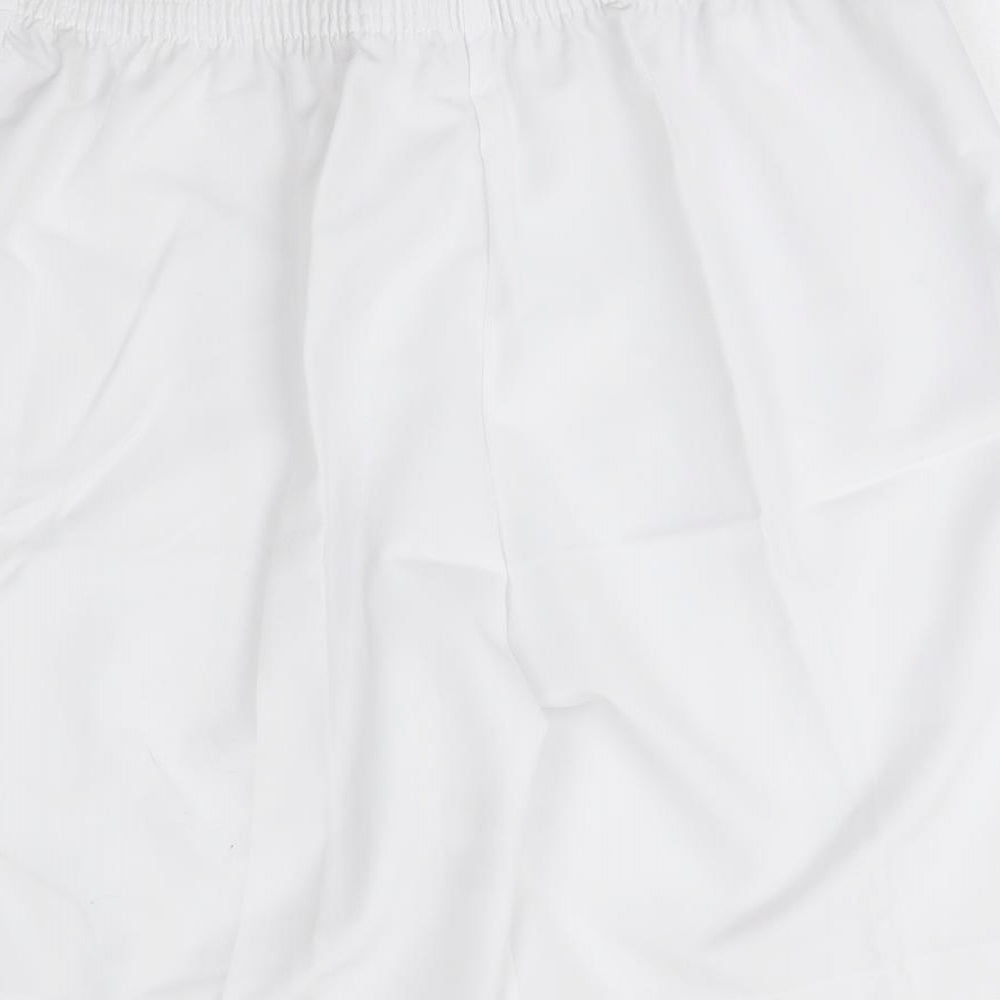 Mia Moda Womens White   Bermuda Shorts Size 18