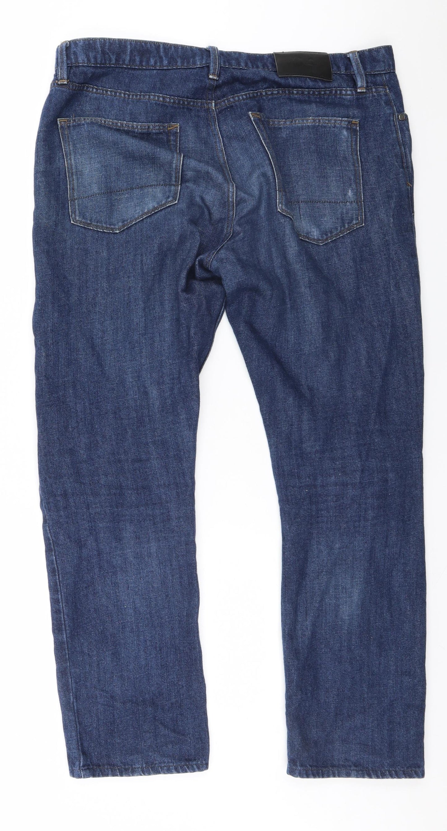 Marks and Spencer Mens Beige   Straight Jeans Size 36 in L28 in