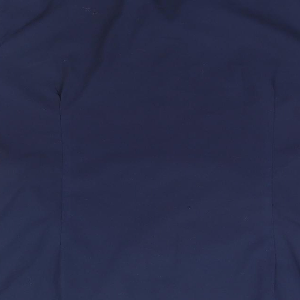 Marks and Spencer Mens Blue    Button-Up Size 16