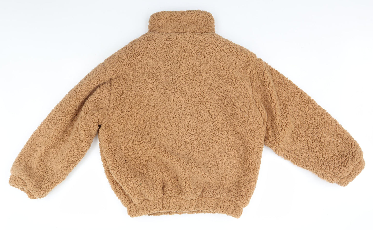 Lanshifei Womens Beige   Full Zip Jumper Size M