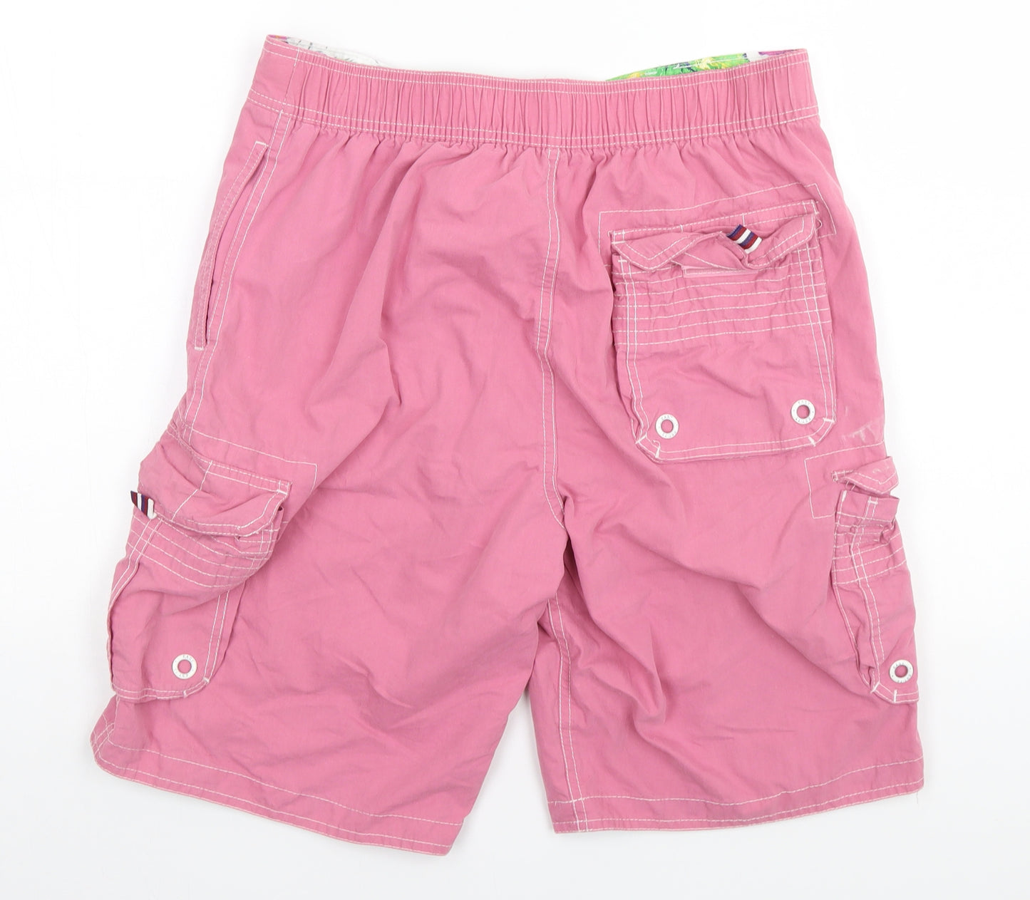 Easy Womens Pink   Cargo Shorts Size M
