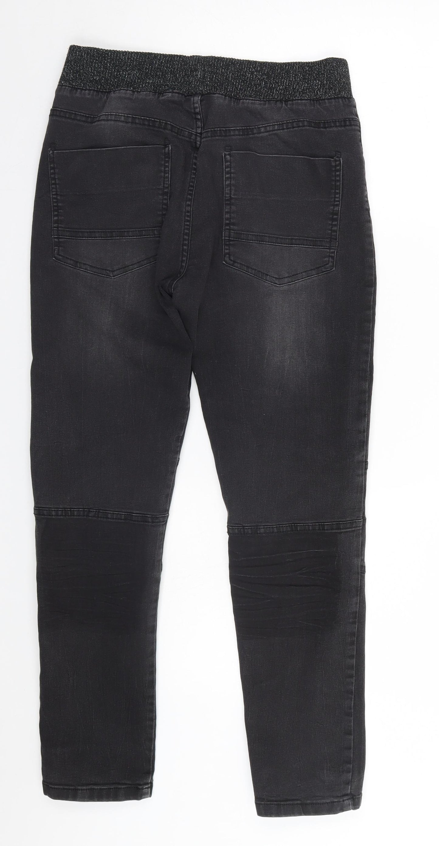 F&F Girls Black   Jegging Jeans Size 12-13 Years