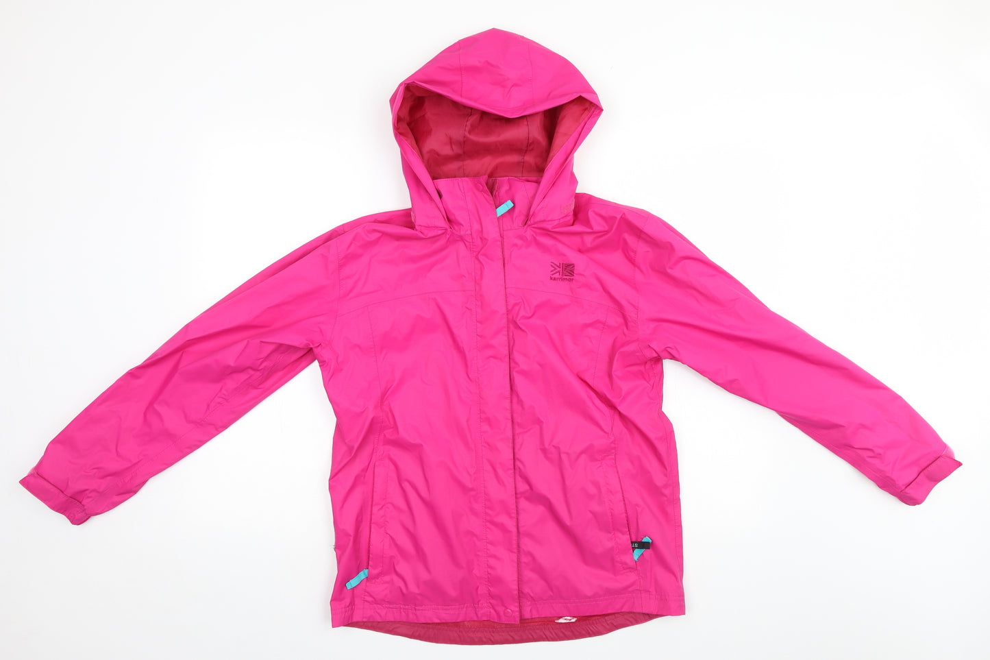 Karrimor Girls Pink   Rain Coat Coat Size 13 Years