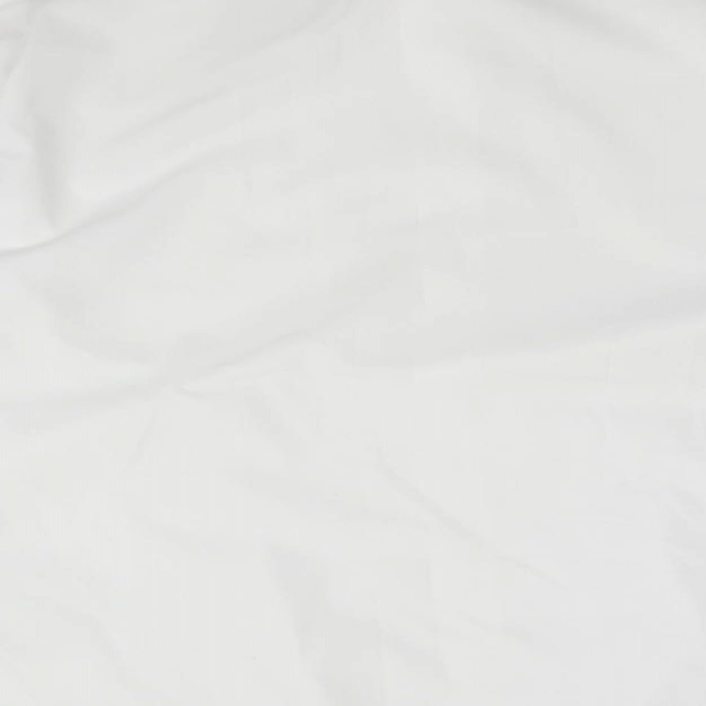 Peter England Mens White    Button-Up Size 16.5