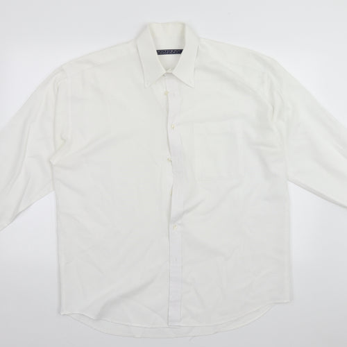Southern Comfort Mens White    Button-Up