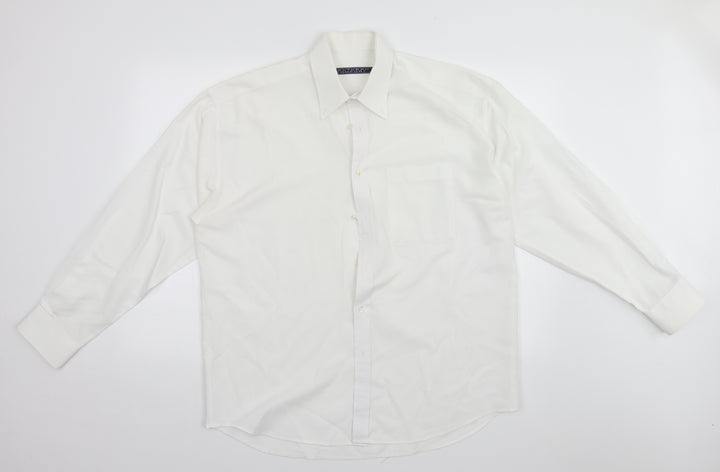 Southern Comfort Mens White    Button-Up
