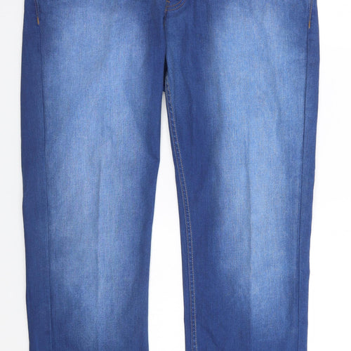 F&F Mens Blue   Straight Jeans Size 30 in L30 in