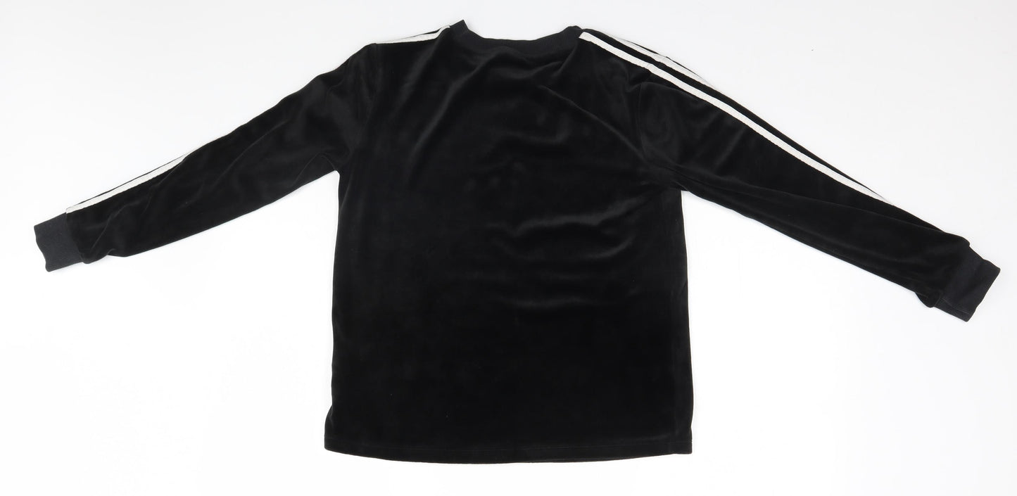 adidas Womens Black   Pullover Jumper Size 8