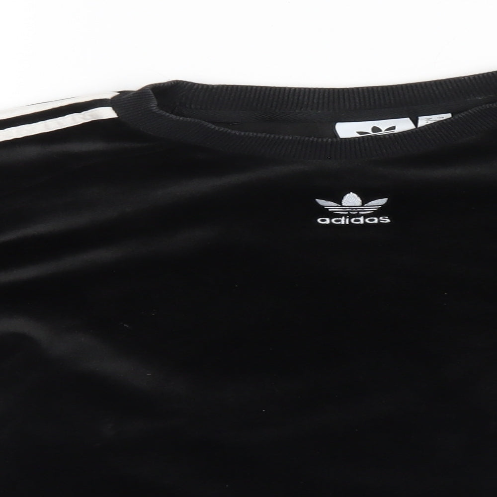 adidas Womens Black   Pullover Jumper Size 8