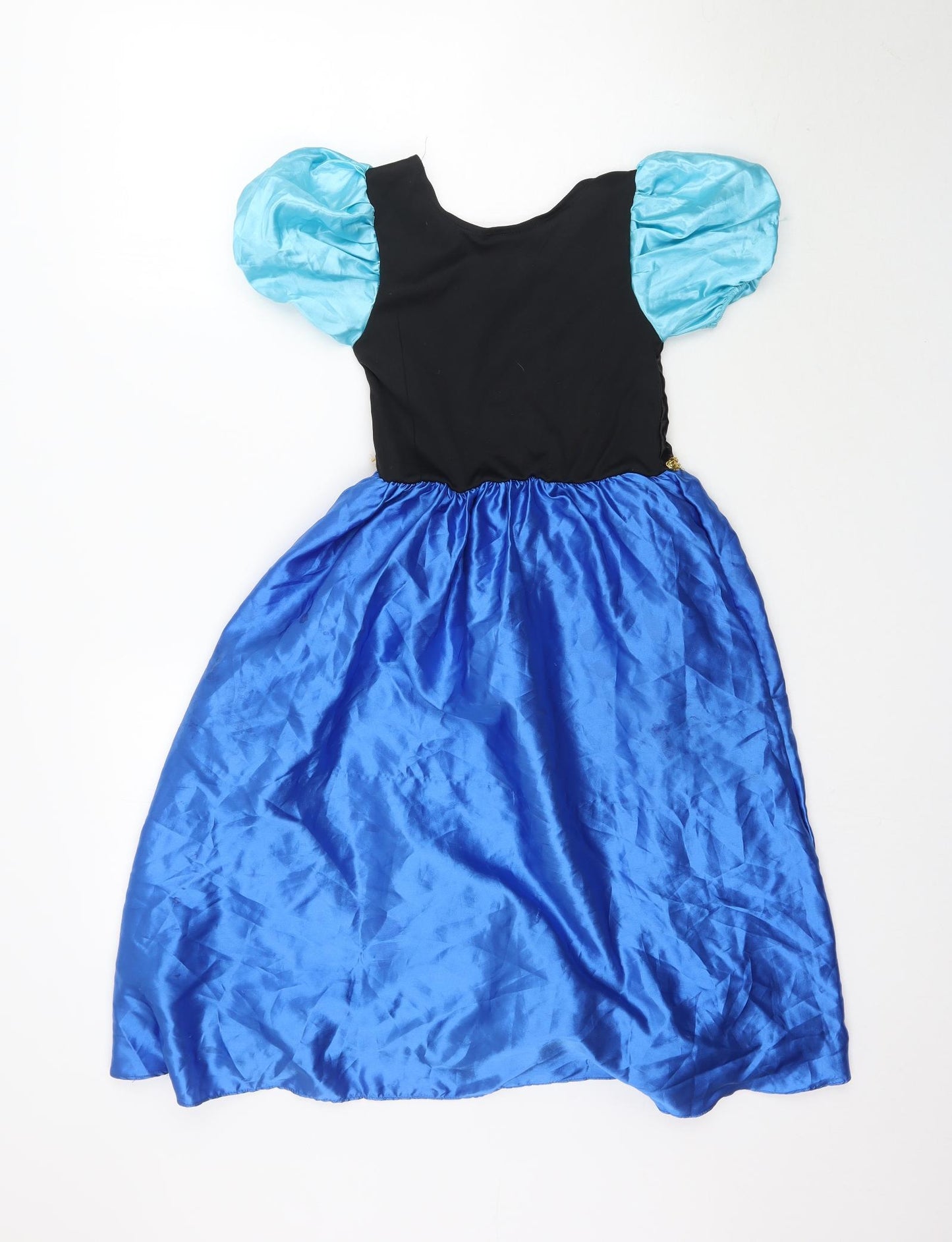 Disney Girls Multicoloured   Fit & Flare  Size 7-8 Years  - Frozen Princess Anna Costume