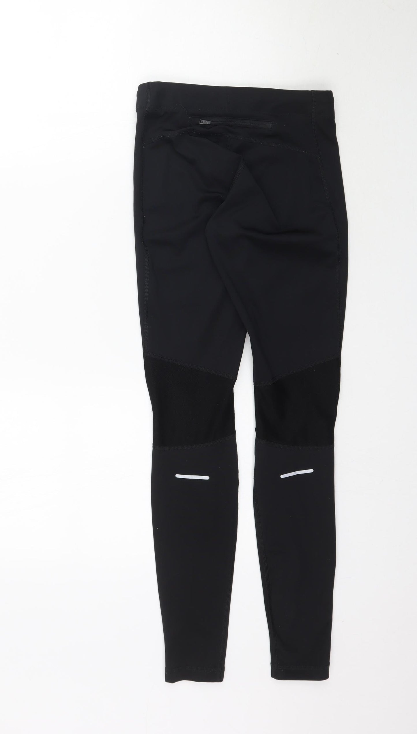 Basics Womens Black   Compression Leggings Size XS L28 in