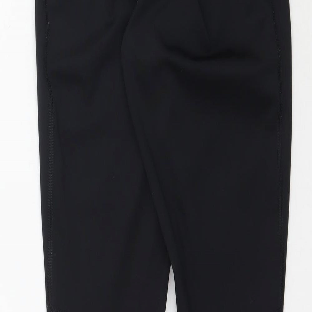 Basics Womens Black   Compression Leggings Size XS L28 in