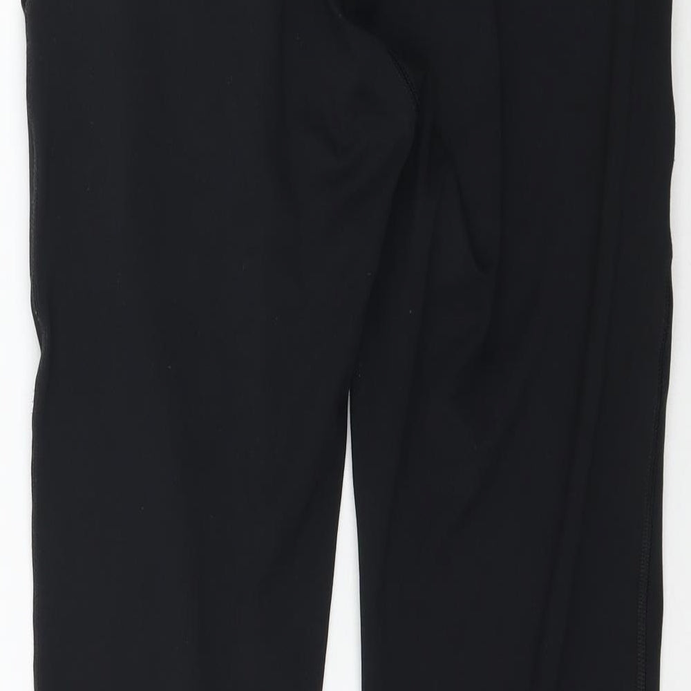 Basics Womens Black   Jogger Trousers Size XS L29 in