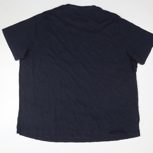 Voi Jeans Co Mens Blue    T-Shirt Size 4XL