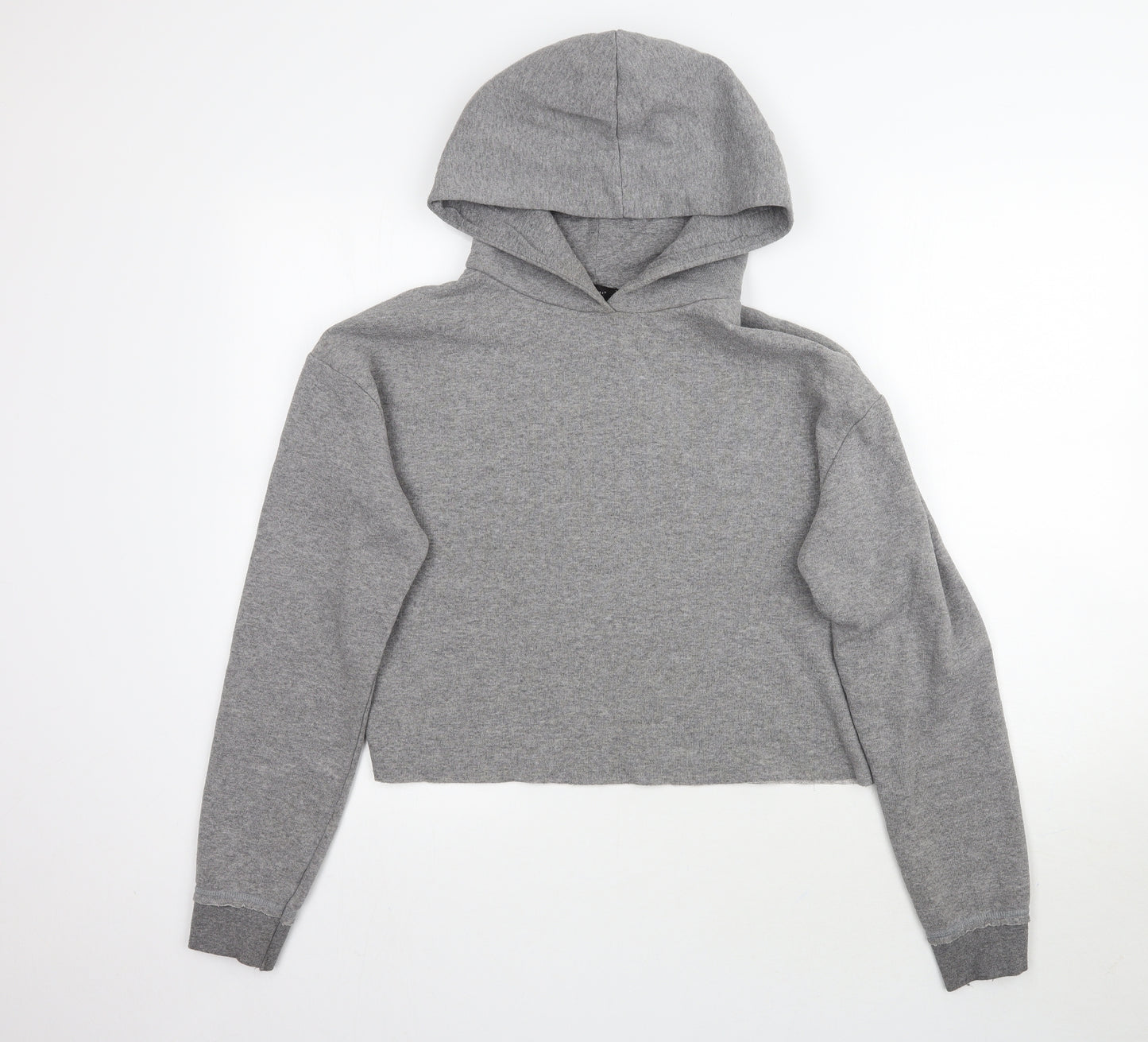 Atmosphere Womens Grey   Pullover Hoodie Size 10  - Cropped