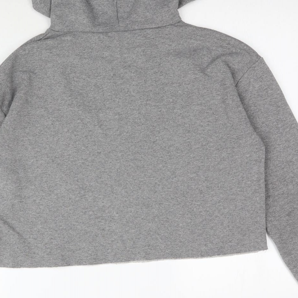 Atmosphere Womens Grey   Pullover Hoodie Size 10  - Cropped