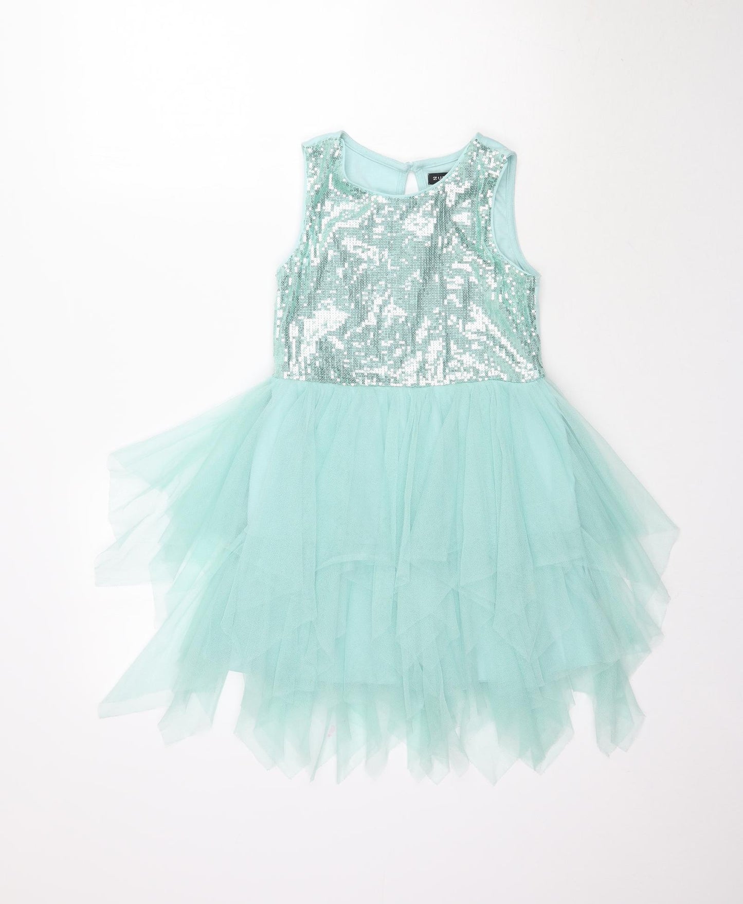 Zunie Girls Blue   Fit & Flare  Size 10 Years  - Tutu dress