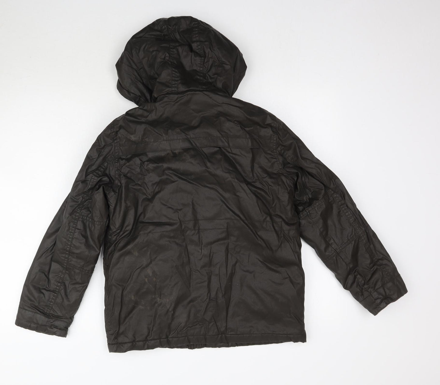 George Boys Brown   Overcoat Coat Size 10-11 Years