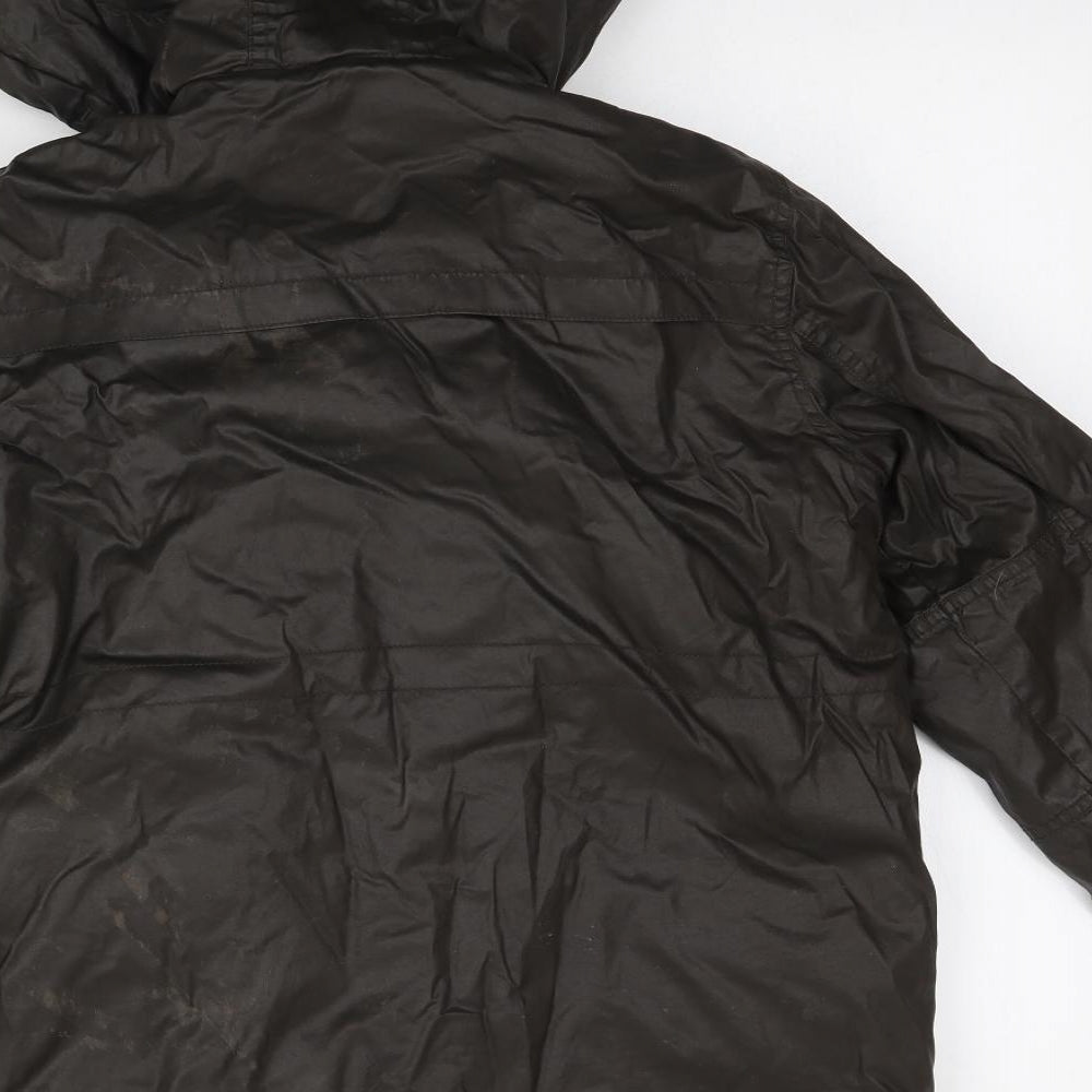 George Boys Brown   Overcoat Coat Size 10-11 Years