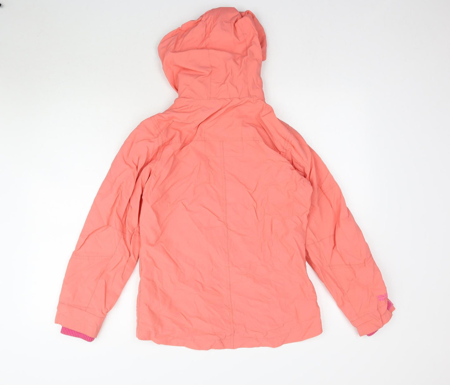 NEXT Girls Pink   Rain Coat Coat Size 11-12 Years  - Coral colour