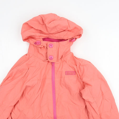NEXT Girls Pink   Rain Coat Coat Size 11-12 Years  - Coral colour
