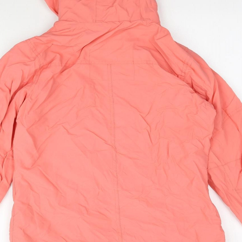 NEXT Girls Pink   Rain Coat Coat Size 11-12 Years  - Coral colour