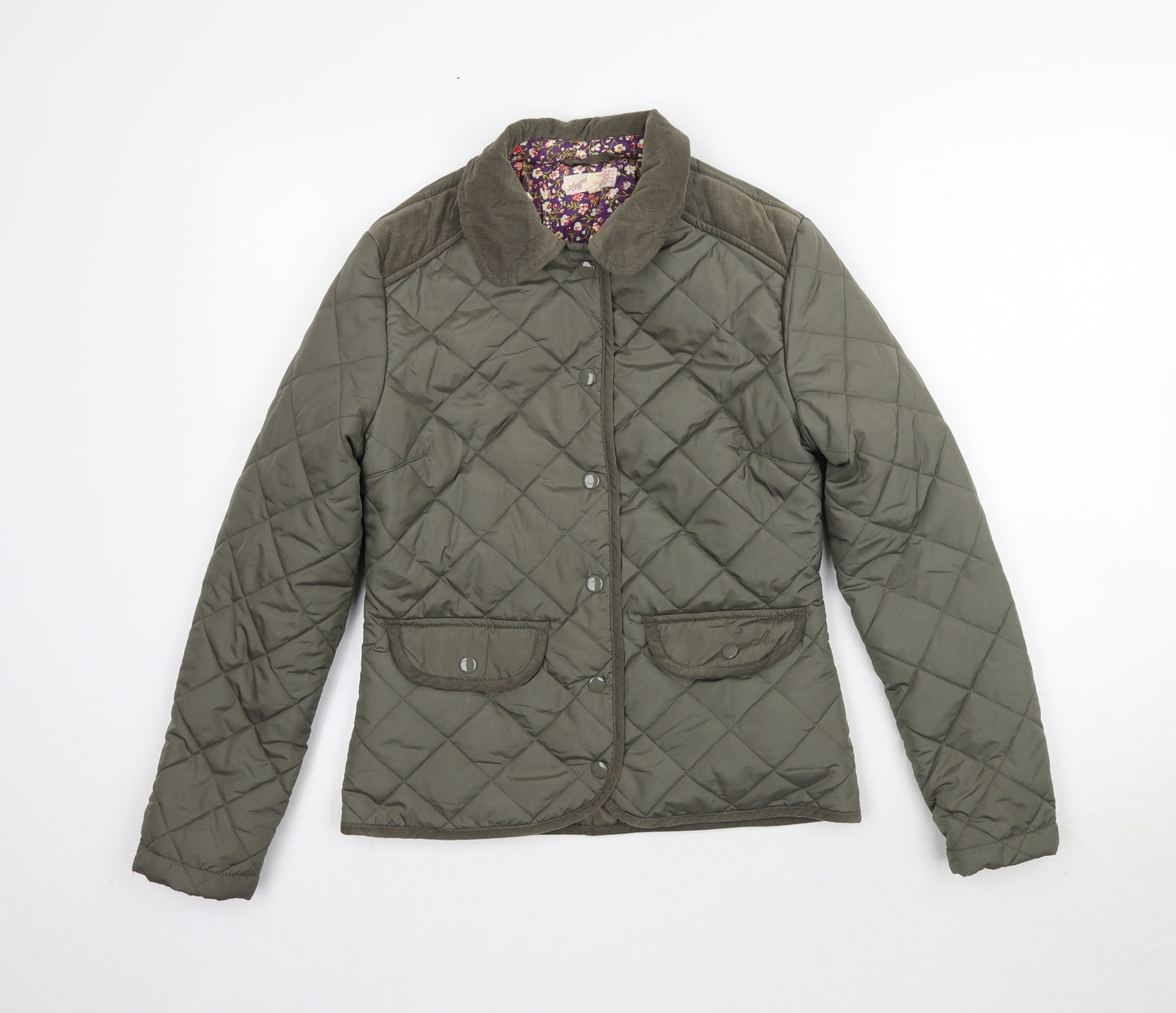 Marks and Spencer Womens Green   Jacket  Size 2XS  - Quilted