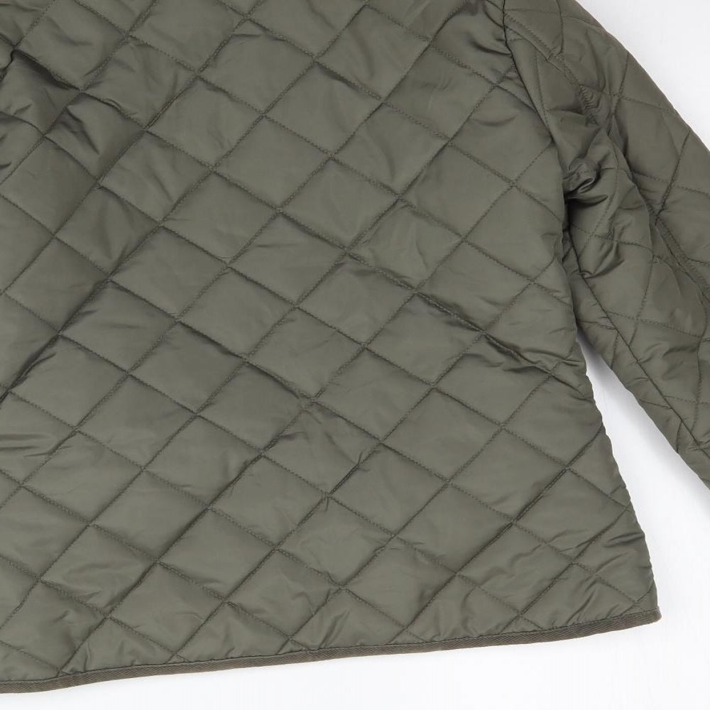 Marks and Spencer Womens Green   Jacket  Size 2XS  - Quilted