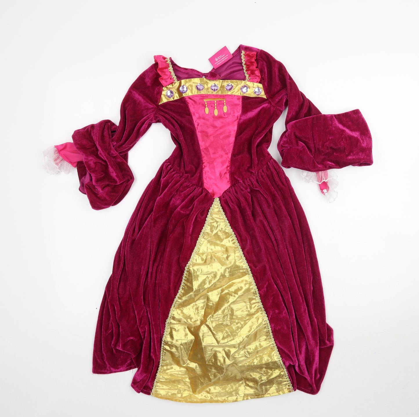 Smiffys Girls Multicoloured   Fit & Flare  Size 4-5 Years  - Palace Princess