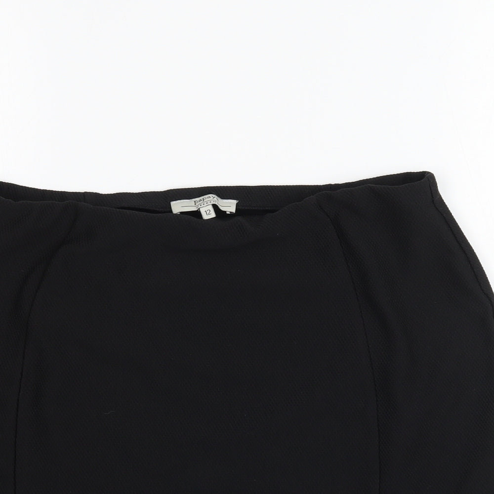 Matalan Womens Black   Mini Skirt Size 12