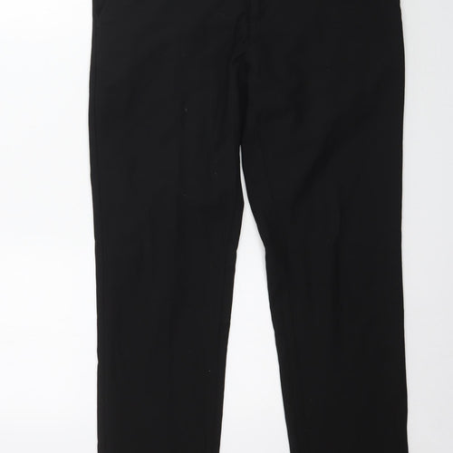 Burton Mens Black   Trousers  Size 32 L31 in - Work Office
