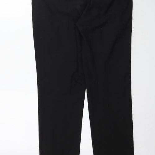 Burton Mens Black   Trousers  Size 32 L31 in - Work Office