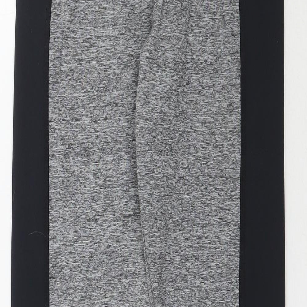 Primark Womens Grey   Compression Leggings Size 10 L29 in