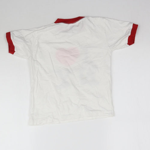 I Love New York Womens White   Basic T-Shirt Size 6  - I love New York