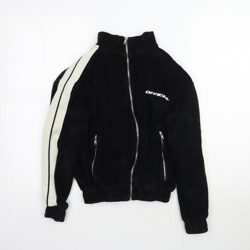 Boohoo Womens Black   Jacket  Size S