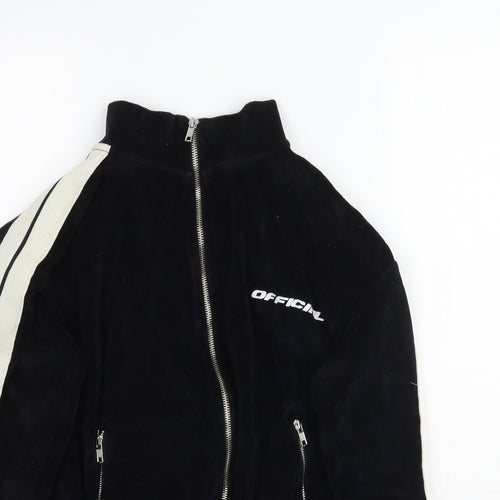 Boohoo Womens Black   Jacket  Size S